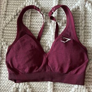Gymshark Red Sports Bra Intimates & Sleepwear